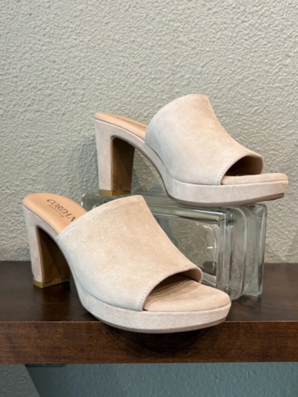 Cordani Vonnie Taupe Mule Sandal